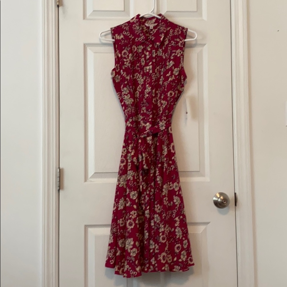 NWT Nanette Lenore floral sleeveless dress